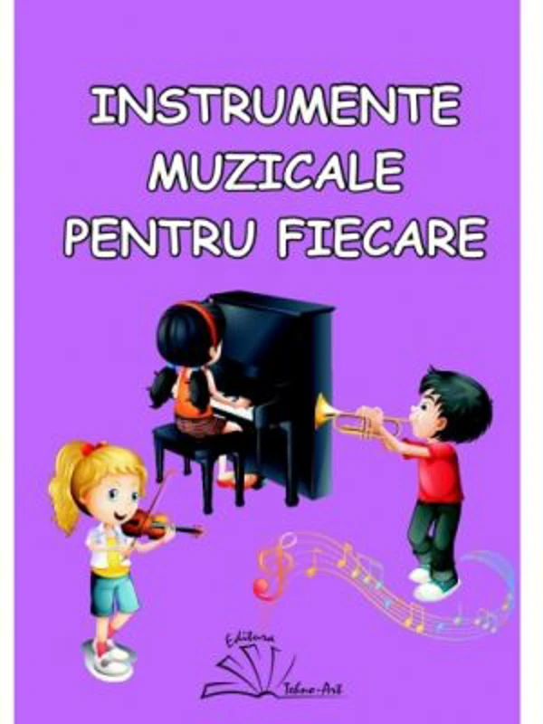 Instrumente muzicale pentru fiecare. Set cu 56 de jetoane