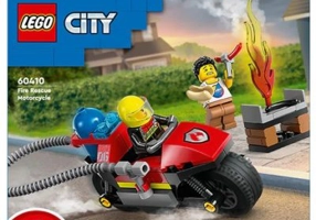 LEGO City. Motocicleta de pompieri 60410, 57 piese
