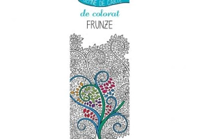 Semne de carte de colorat. Frunze