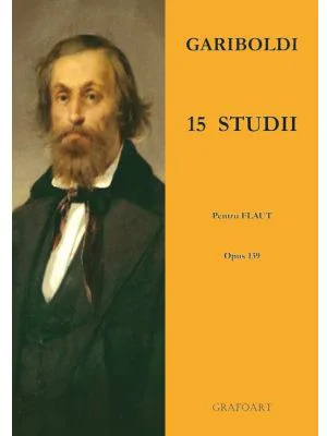 15 studii Opus 139. Pentru flaut - G. Gariboldi