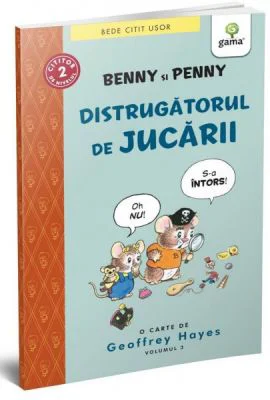 BEDE CITIT USOR. NIVELUL 2 - Benny si Penny: Distrugatorul de jucarii. volumul 3