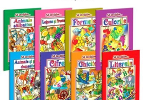 Pachet 8 carti de colorat format A4