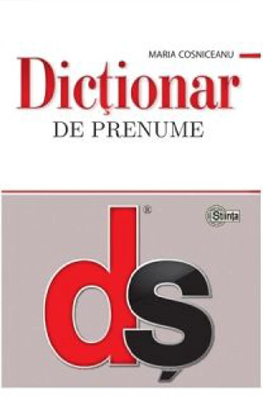 Dictionar de prenume﻿ - Maria Cosniceanu