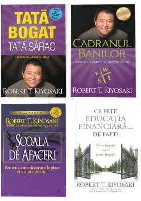 Pachet Tata Bogat format din 4 carti - Scoala de Afaceri, Robert T. Kiyosaki