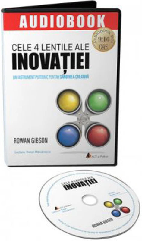 Audiobook. Cele 4 lentile ale inovatiei - Rowan Gibson