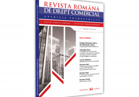 Revista romana de drept comercial nr. 2/2020