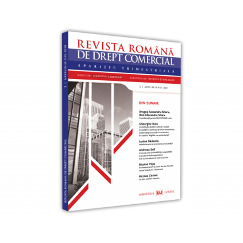 Revista romana de drept comercial nr. 2/2020
