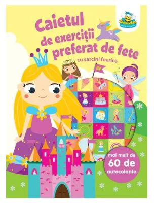 Caietul de exercitii preferat de fete
