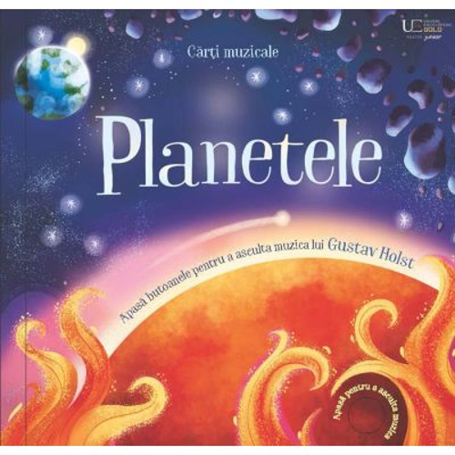 Planetele (Usborne) - carte muzicala