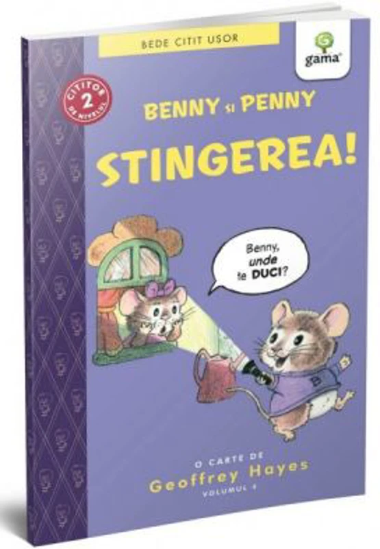 BEDE CITIT USOR. NIVELUL 2. Benny si Penny: Stingerea! volumul 4