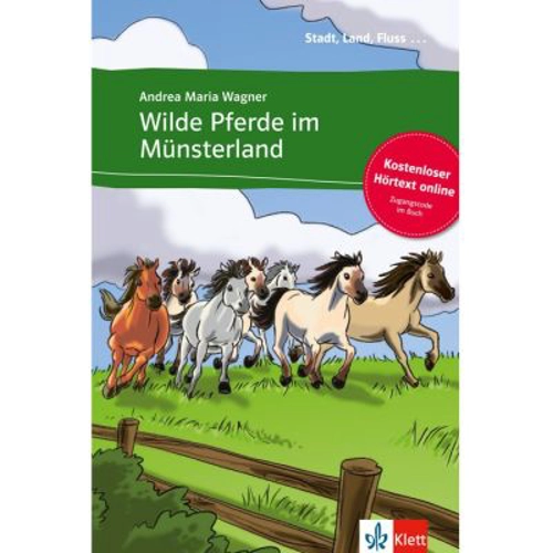 Wilde Pferde im Münsterland, Buch + Online-Angebot - Andrea Maria Wagner