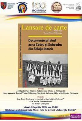 Documente privind zona Codru si Subcodru din Salajul istoric - Marin Pop, Daniel-Victor Sabaceag