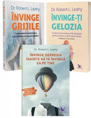 Pachet de 3 carti Invingatori Robert L Leahy