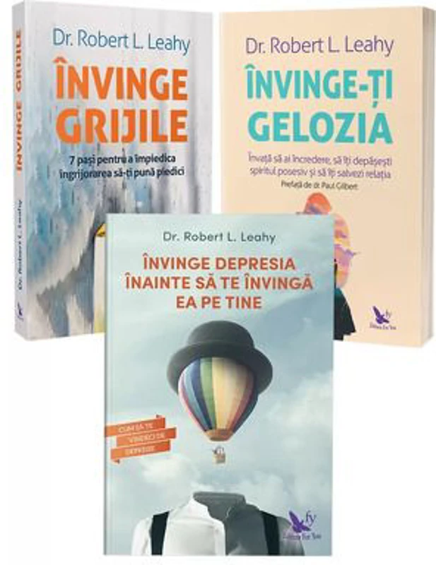 Pachet de 3 carti Invingatori Robert L Leahy