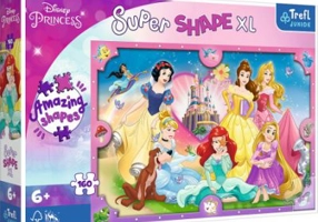 Puzzle Primo Super shape XXL 160 Disney. Lumea printeselor, Trefl