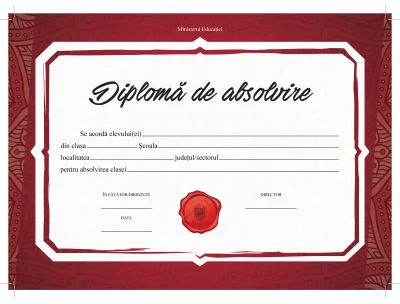 Diploma de absolvire (DZC02)