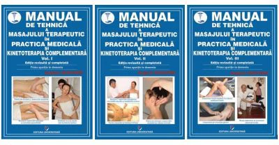 Manual de tehnica a masajului terapeutic in practica medicala si kinetoterapia complementara Vol. 1-3 - Anghel Diaconu