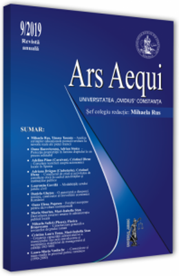 ARS AEQUI nr. 9/2019 - Mihaela Rus