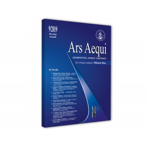 ARS AEQUI nr. 9/2019 - Mihaela Rus