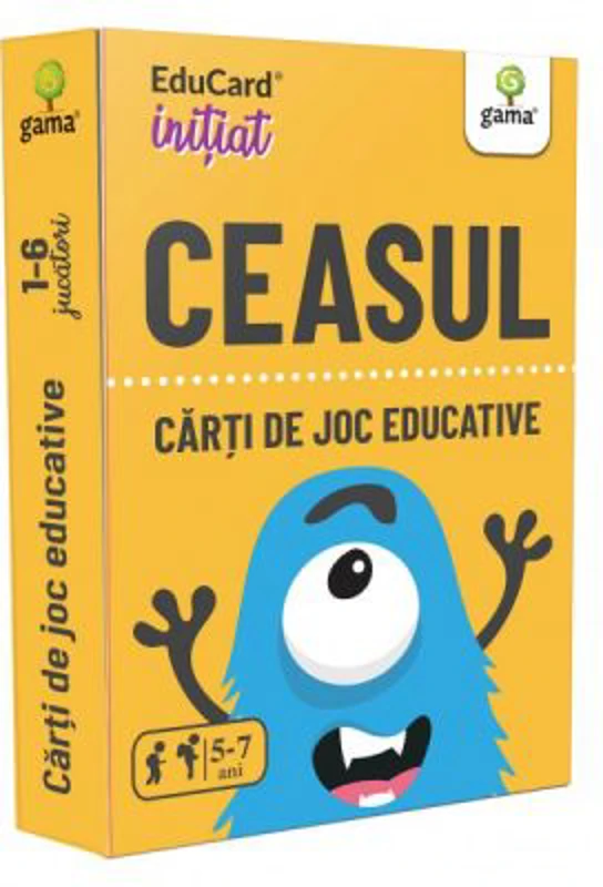 Ceasul. Carti de joc educative. EduCard initiat