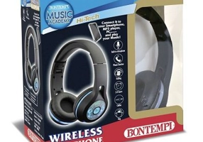 Casti wireless negre, Bontempi