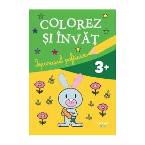 Colorez si invat. Iepurasul pofticios