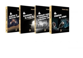 Pachet Traian Tandin din 4 Volume. Capitan la Directia Judiciara/ Asasinate in scop de jaf/ Criminali romani condamnati la pedeapsa capitala/ Capitan
