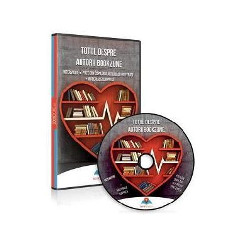 Totul despre autorii Bookzone. Interviuri, Poze din copilaria autorilor preferati. Materiale surpriza. Format DVD