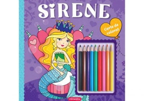 Sirene - Carte de colorat