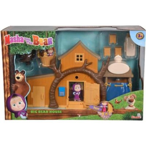 Set de joaca Masha si casuta ursului cu 2 etaje, Masha