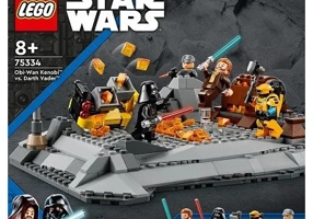 LEGO Star Wars. Obi-Wan Kenobi vs. Darth Vader 75334, 408 piese