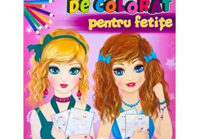 Marea carte de colorat pentru fetite