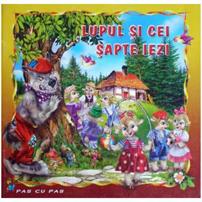 Lupul si cei sapte iezi. Carte ilustrata