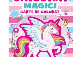 Unicorni magici. Carte de colorat