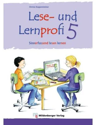 Lese- und Lernprofi 5 Schulerarbeitsheft silbierte Ausgabe Leseheft - Christa Koppensteiner