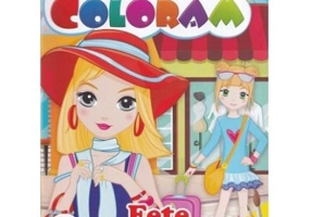 Privim si coloram. Fete cochete