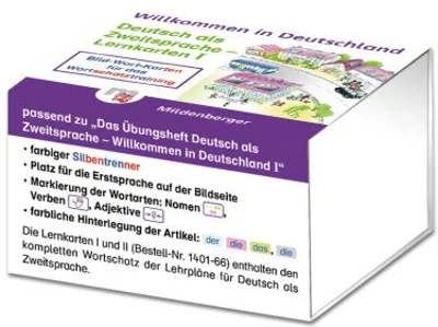 Willkommen in Deutschland. Deutsch als Zweitsprache Lernkarten I - Tina Kresse, Susanne McCafferty