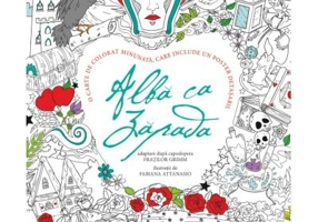 Alba ca Zapada. Carte de colorat - Fabiana Attanasio