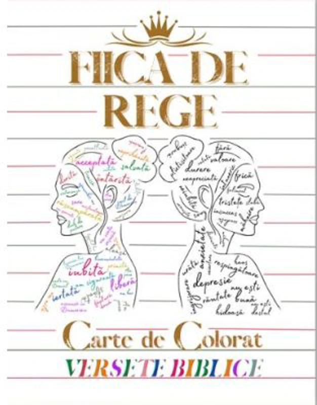 Fiica de Rege. Carte de colorat versete biblice