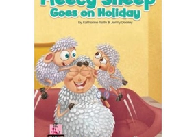 Literatura adaptata pentru copii Fleecy Sheep goes on holiday cu digibook app. - Jenny Dooley