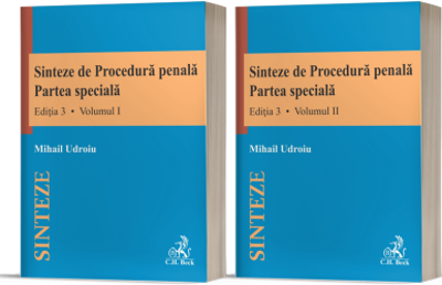 Sinteze de Procedura penala. Partea speciala, volumele 1-2. Editia 3