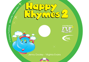 Curs limba engleza Happy Rhymes 2 DVD - Jenny Dooley, Virginia Evans