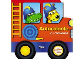 Autocolante cu camioane. Construieste vehicule cu autocolante