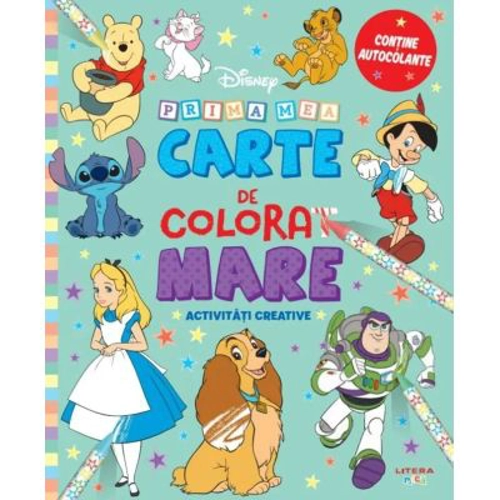 Disney. Prima mea carte de colorat mare