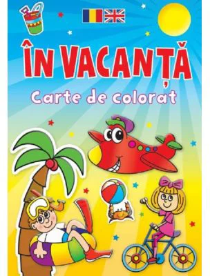 In vacanta. Carte de colorat