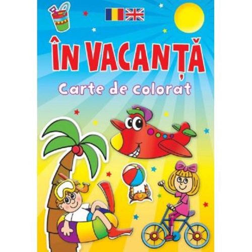 In vacanta. Carte de colorat