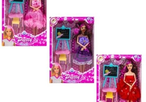 Papusa cu accesorii scoala