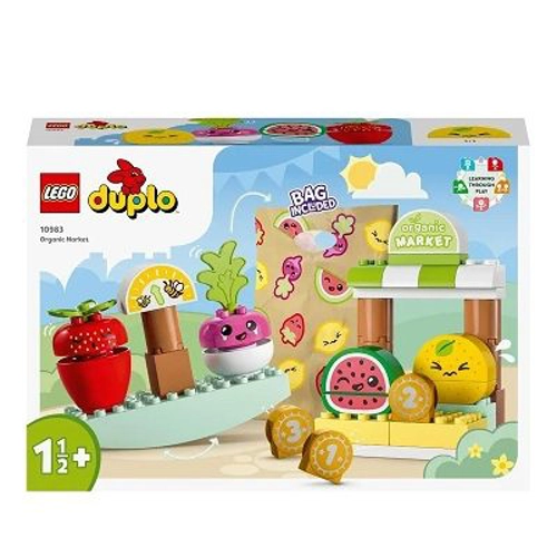 LEGO DUPLO. Piata cu produse organice 10983, 40 piese