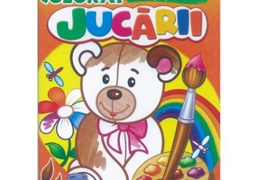 Jucarii - Marea carte de colorat cu guasa si acuarela
