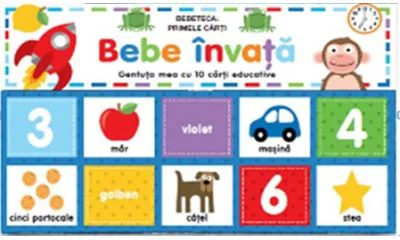 Bebe invata. Gentuta mea cu 10 carti educative
